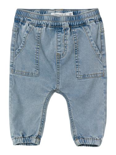 NBMBEN U-SHAPE R JEANS 8350-YB F 56 Übergroß - Light Blue Denim