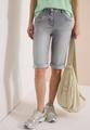 Straight Leg Jeansshorts im Slim Fit 27 - Mid Grey Used Wash