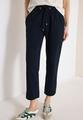 Mid Waist Slim Leg Hose im Casual Fit