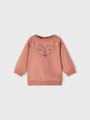 NBFONINA LS SWEAT BRU 74 Normal geschnitten - Light Mahogany