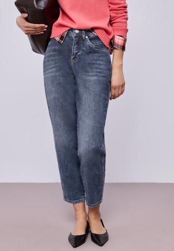 Barrel Leg Jeans 25/28 - Medium Blue Washed