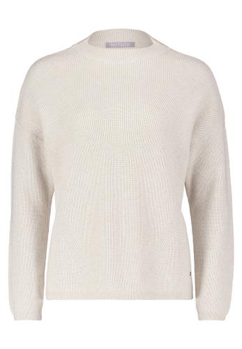 Strickpullover 44 Lässig - Hellbraun