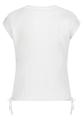 Baumwollshirt M Figurumspielend - White/yellow