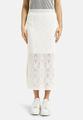 Crochet Skirt XS - Cream White
