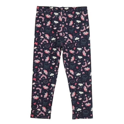Thermo-Leggings mit Allover-Prints 92/98 bequem - Marine-aop