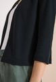 Offene 3/4-Arm Jacke im Ajour-Look