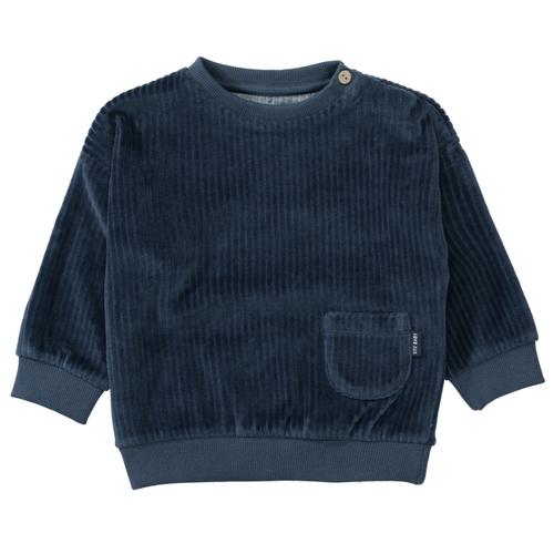 Kn.-Sweatshirt 80 - Night Blue Struc.