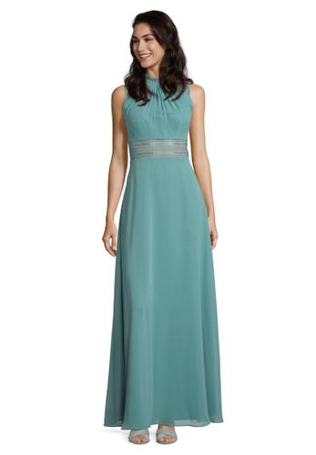 Abendkleid 40 Schwingend - Mint Leaf Green