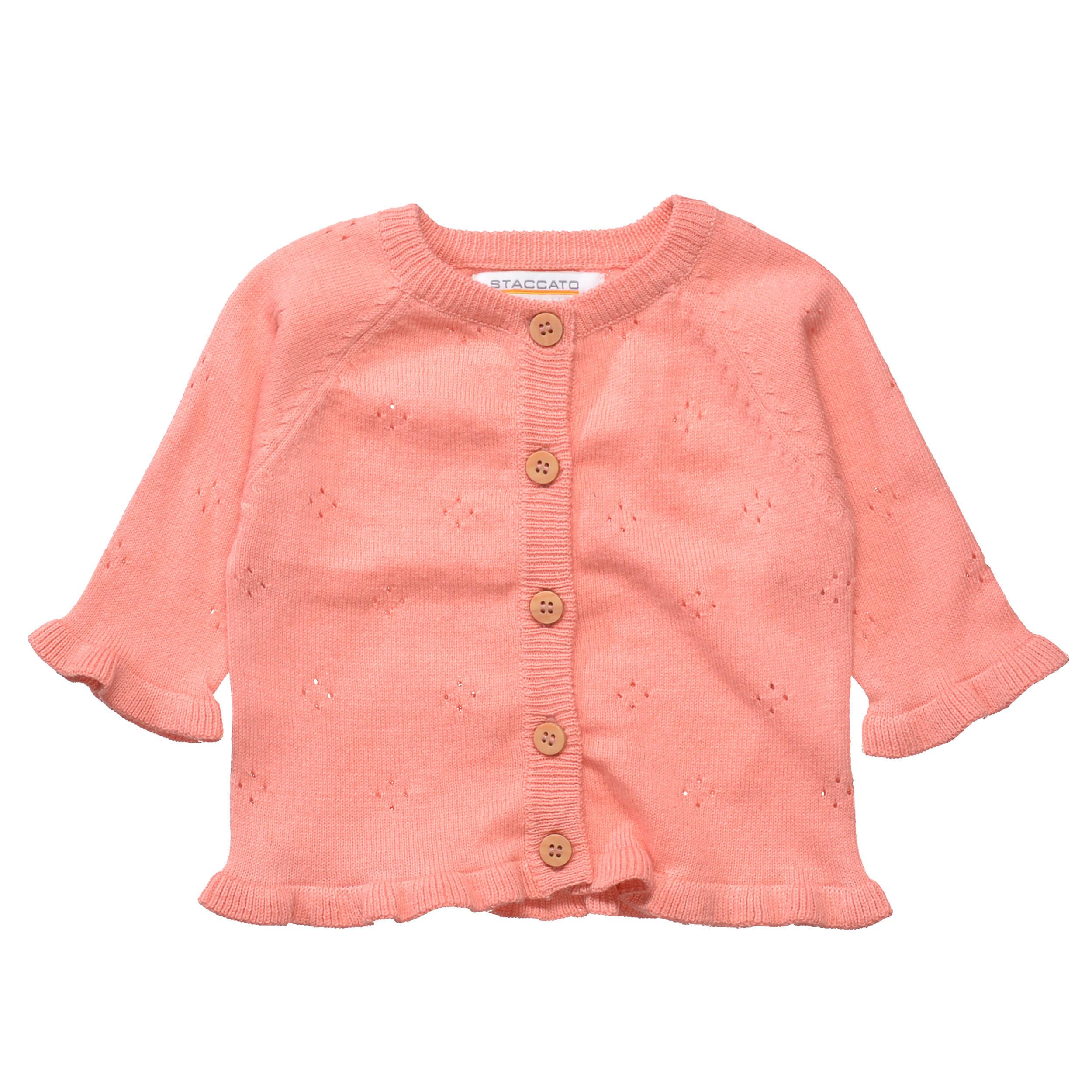 Md.-Strickjacke 62 - Peach