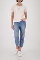 T-Shirt mit Strasssteinen 40 - Champagne Beige