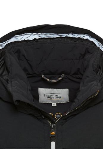 Winterjacke mit abnehmbarer Kapuze 50 Regular Fit - Asphalt