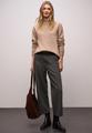 Wide Leg Herringbone Hose 42/7/8 Hosen - Light Terra Mocha