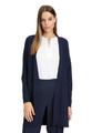 Strick-Cardigan 36 Figurumspielend - Navy Blue