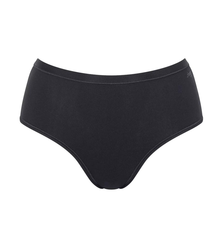 sloggi GO Daily Cotton Midi 3P Schwarz XL