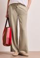 High Waist Wide Leg Hose im Casual Fit 36/30 - Cobble Stone