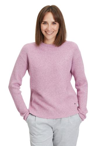 Strickpullover 46 Gerade - Lilac Melange