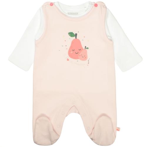 Mädchen Strampler?+Shirt 56 - Soft Rose