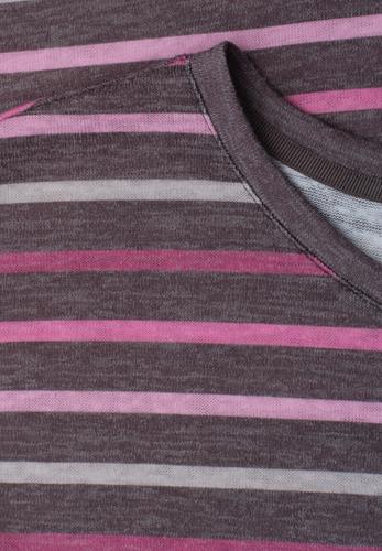 Dropped Shoulder Shirt mit Streifen