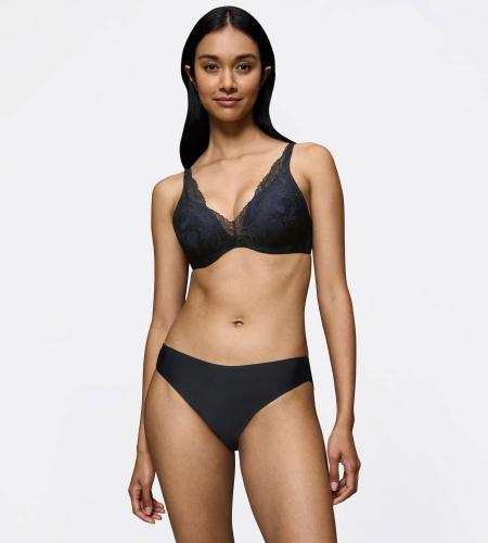 Body Make-Up Illusion Lace Highleg Tai Schwarz 42