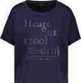 Sweatshirt mit toniger Schrift