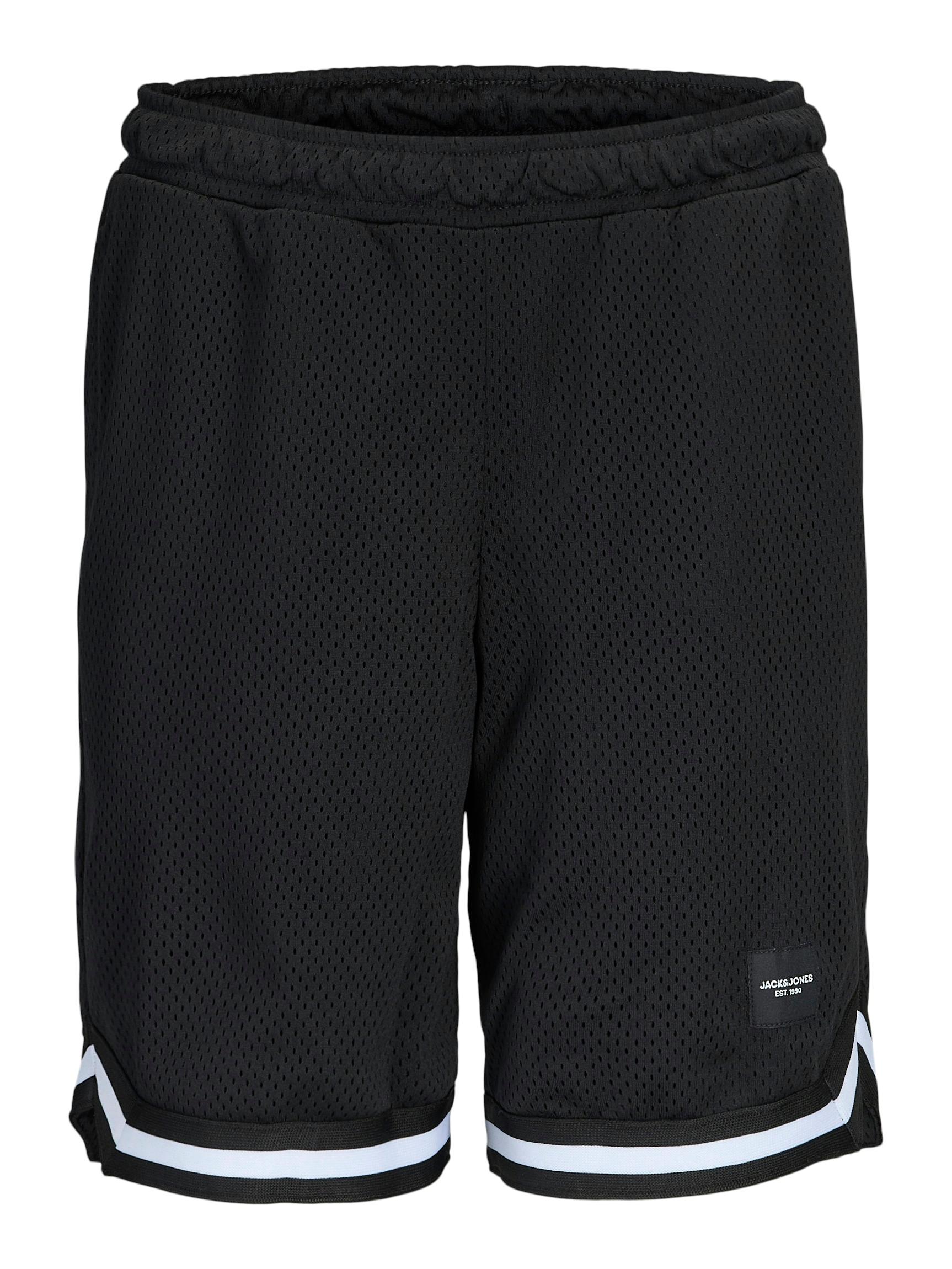 JPSTKARL ENERGIZE MESH SHORTS LNG JNR 176 Locker geschnitten - Black