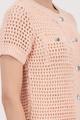 Ajour Strickjacke 42 - Summer Peach