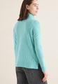 Struktur Rollkragenpullover L - Foam Blue Melange