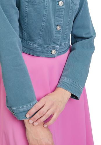 Jeansjacke 40 Figurnah - Smoky Teal