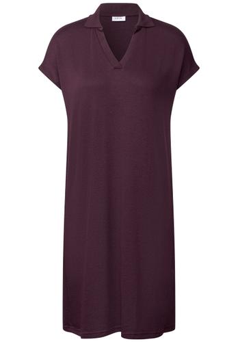 Sommerliches Strick-Kleid S - Mulberry Red
