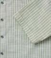 Freizeithemd Kurzarm M Casual Fit - Grün