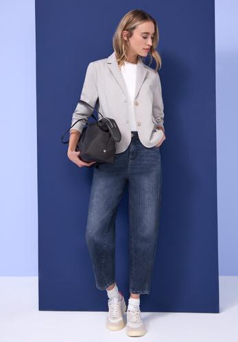 Barrel Leg Jeans 25/28 - Medium Blue Washed