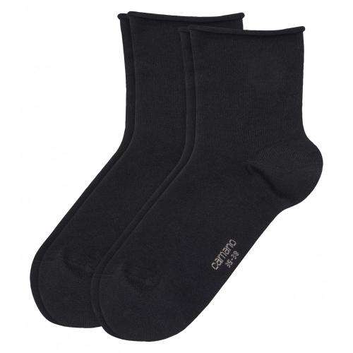 Women Basic cotton fine Ankle Socks 2p