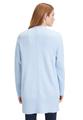 Casual-Strickjacke 38 Gerade - Light Blue Melange