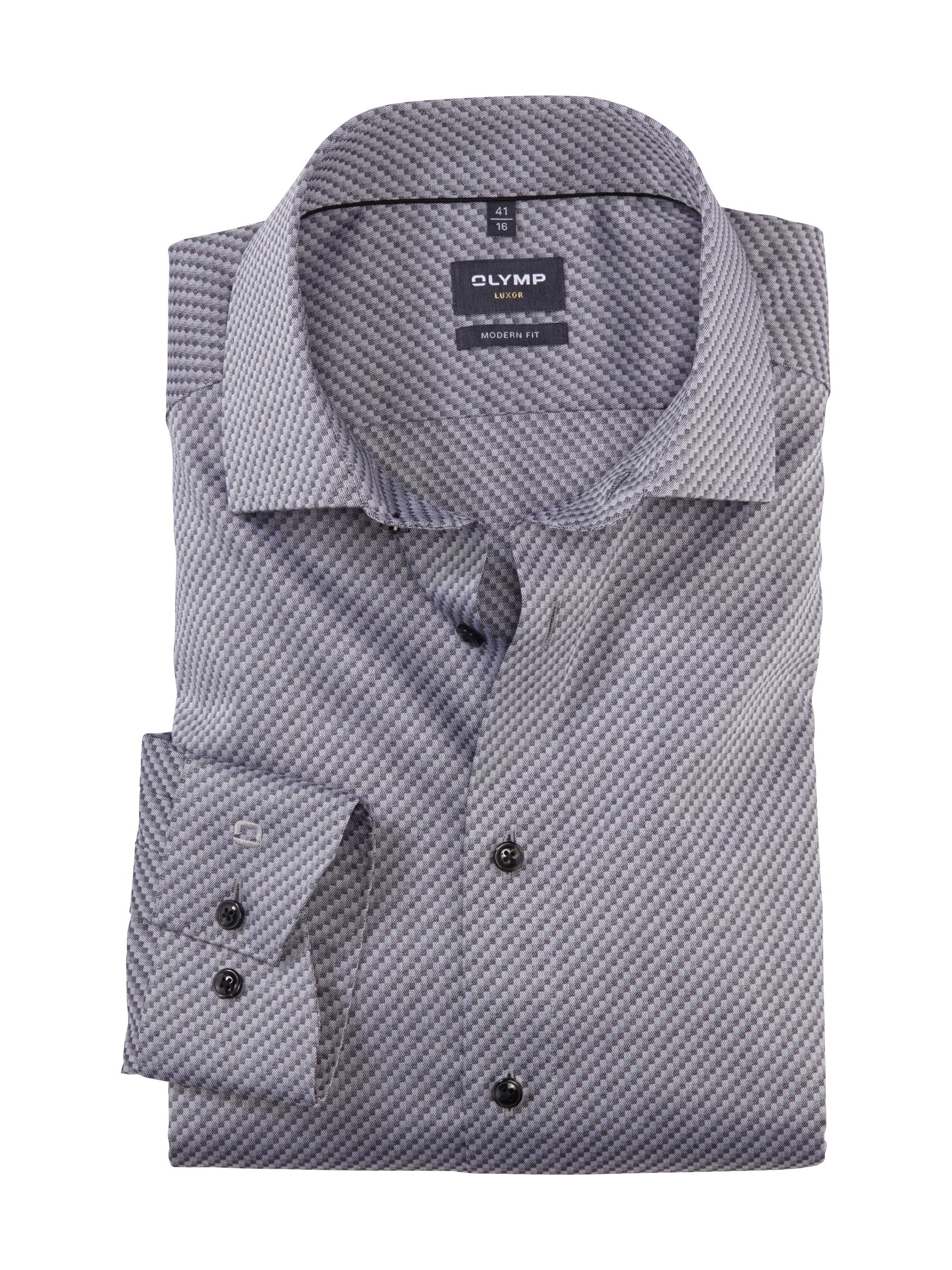 OLYMP Luxor 44 modern fit - Schwarz