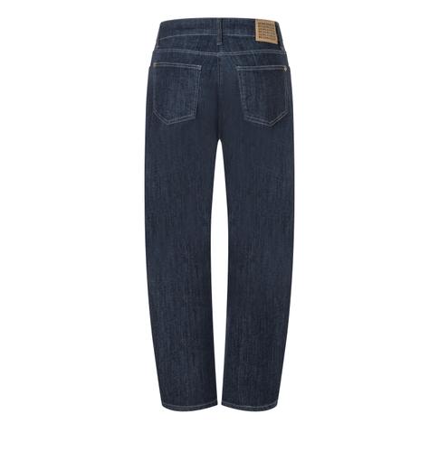 MAC JEANS - DANNI, authentic Stretch Denim 32/OL Barrel Fit - Blau