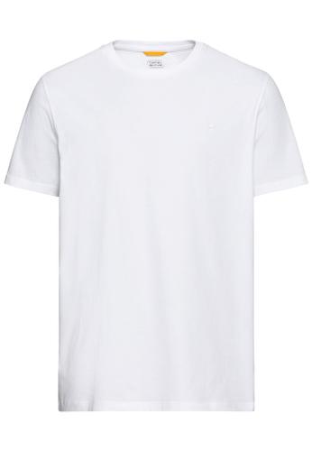 Basic T-Shirt aus nachhaltigem Organic Cotton Weiß 3XL