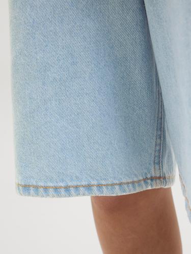 JJITONY JJORIGINAL SHORTS SQ 738 JNR 140 Locker geschnitten - Blue Denim