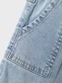NBMBEN U-SHAPE R JEANS 8350-YB F 56 Übergroß - Light Blue Denim