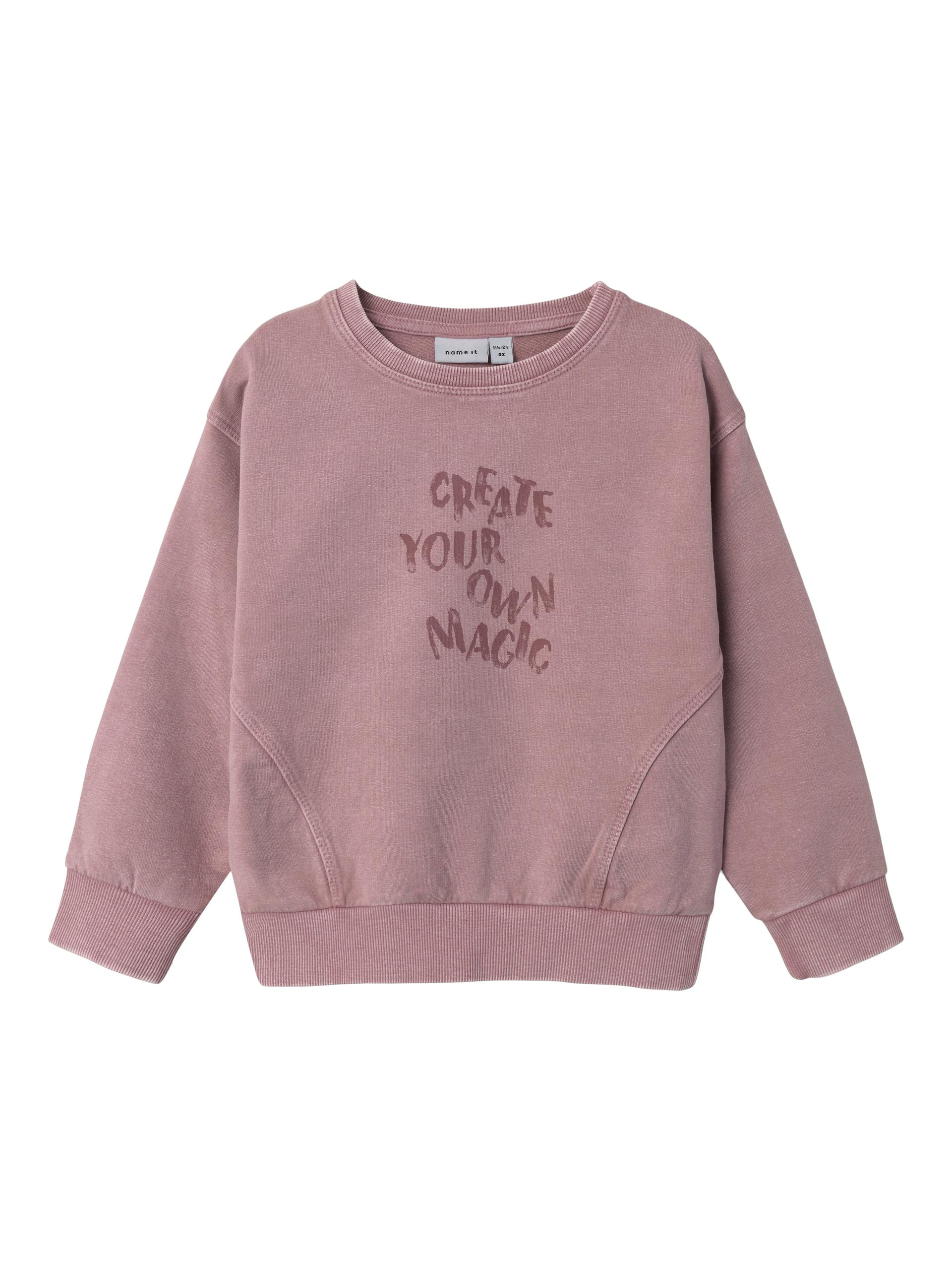 NMFOENNA RLX SWEAT BRU 92 Normal geschnitten - Toadstool