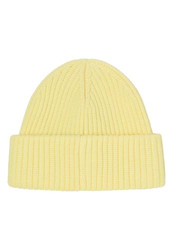 Beanie in Unifarbe One size - Iced Yellow