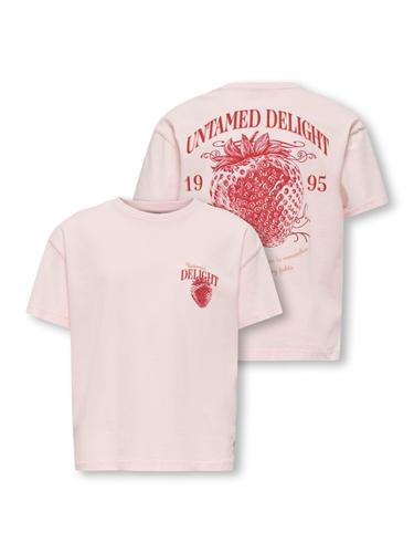 KOGSARA LIFE SS PRINT WASHED TOP JRS