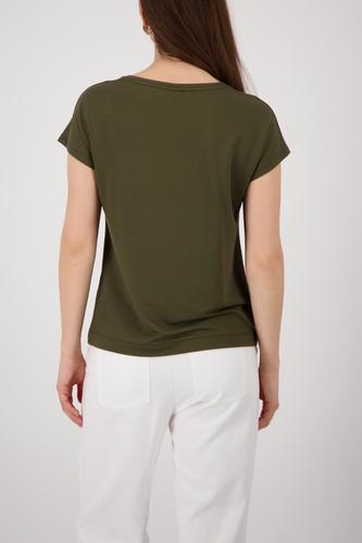 T-Shirt mit Strasssteinen