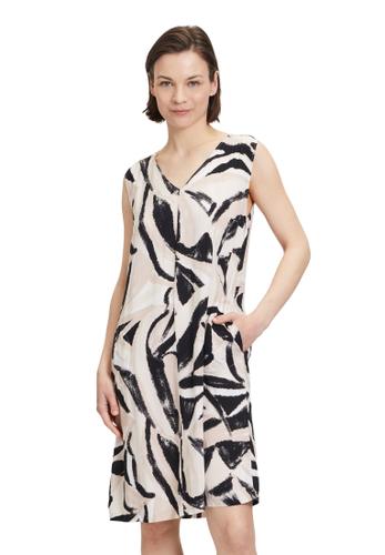 Casual-Kleid 38 Lässig - Nature-black