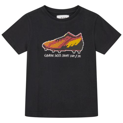 Kn.-T-Shirt 92/98 - Black