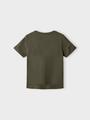 NMMVUX SS TOP JJJ 110 Normal geschnitten - Olive Night