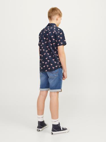 JJIRICK JJICON SHORTS GE 633 I.K SN JNR 158 Normal geschnitten - Blue Denim