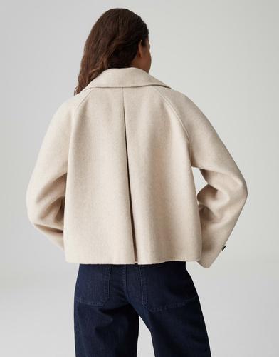 Kurzmantel "Haili" - Beige / 42