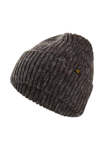 Beanie aus reiner Baumwolle OS - Asphalt