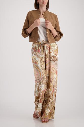 Trench Jacke mit Druckknopfverschluss