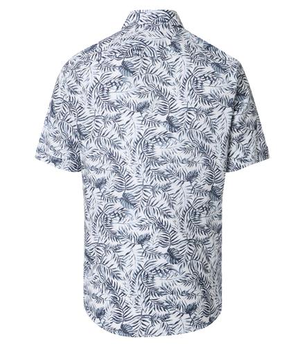 Freizeithemd Kurzarm M Comfort Fit - Blau